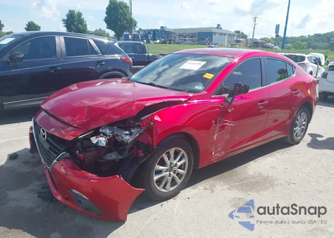 2016 Mazda Mazda3 I Touring z USA, uszkodzony, nr VIN 3MZBM1W74GM313774